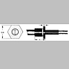 Horst Cartridge Heaters with Screw-in Stainless Steel Fittings