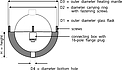 Horst heating mantle QHG - detail drawing